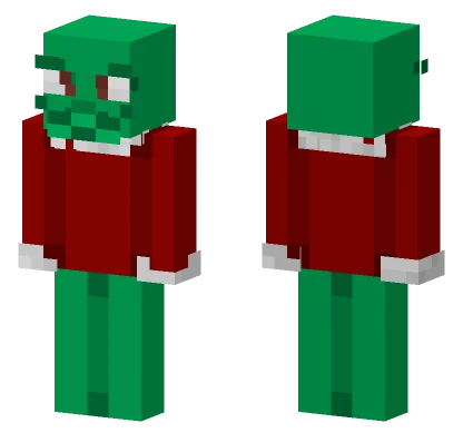 The Grinch Minecraft skin