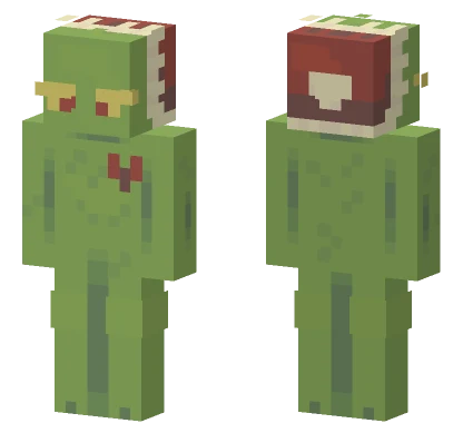 The Grinch Minecraft skin