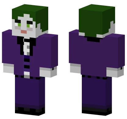 The Joker Minecraft skin