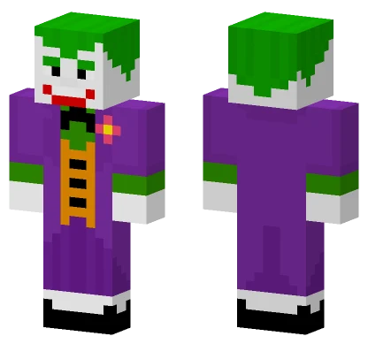 The Joker Minecraft skin