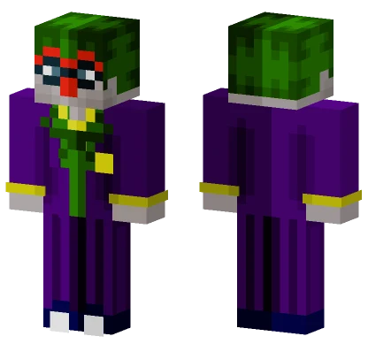 The Joker Minecraft skin