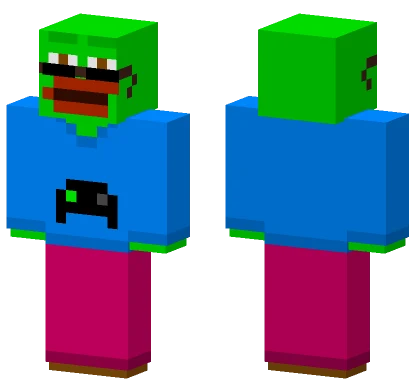 The King Of Memes Minecraft skin