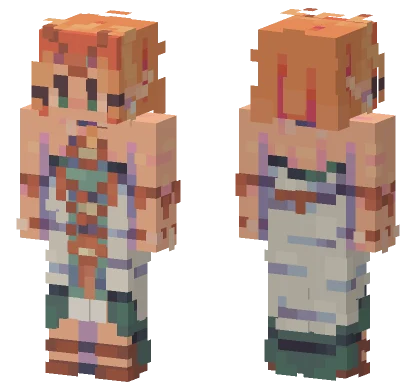The Light Dragon Minecraft skin