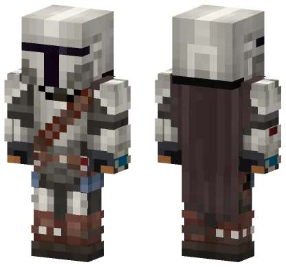 The Mandalorian Minecraft skin