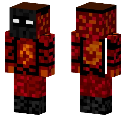 The Masked Flame Minecraft skin