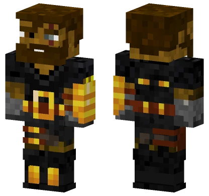 The Nether Survivor Minecraft skin