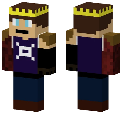 The New King Minecraft skin