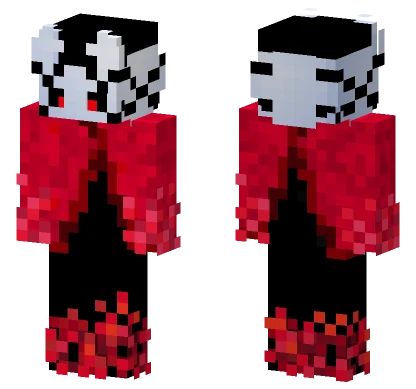 The Nightmare Knight Minecraft skin