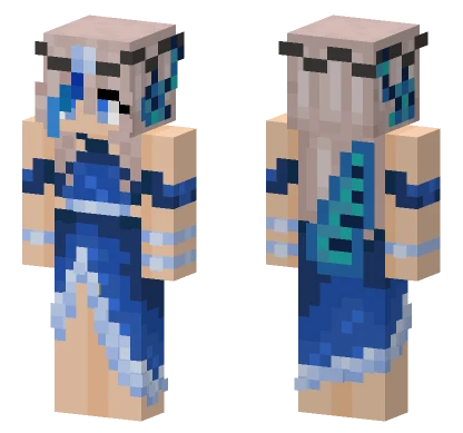 The Ocean Queen Minecraft skin