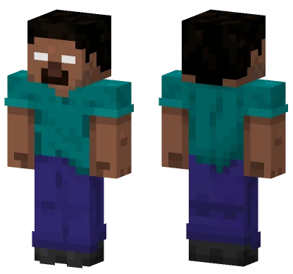 The One With White Eyes Minecraft skin