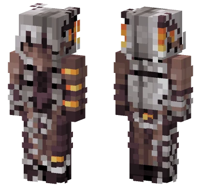 The Pale Witch Effects Minecraft skin