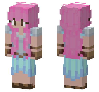The Pink Lady Minecraft skin
