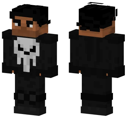 The Punisher Skin Minecraft skin