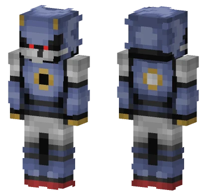 The Real Sonic Minecraft skin