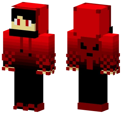 The Red Devil 4 0 Minecraft skin
