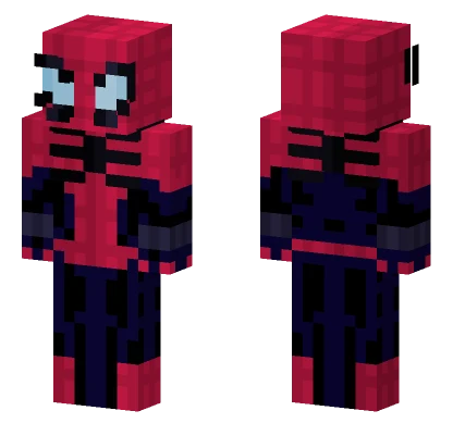 The Sensational Spider-Man Minecraft skin