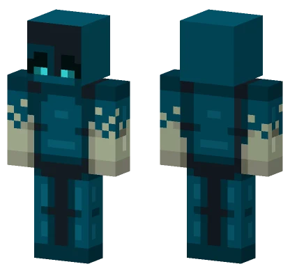 The Warden Minecraft skin