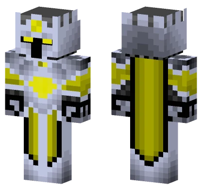 The Yellow Knight Minecraft skin