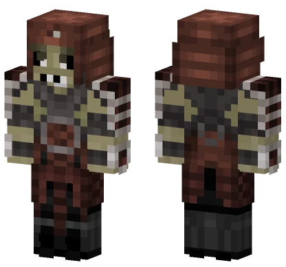 The Zombie Shogun Minecraft skin