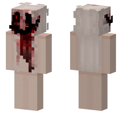 Thehorrors Skin Template Minecraft skin