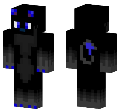Themoonwolf Black V2 Minecraft skin