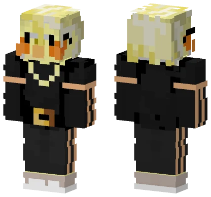 Theo Bald No Glasses Minecraft skin