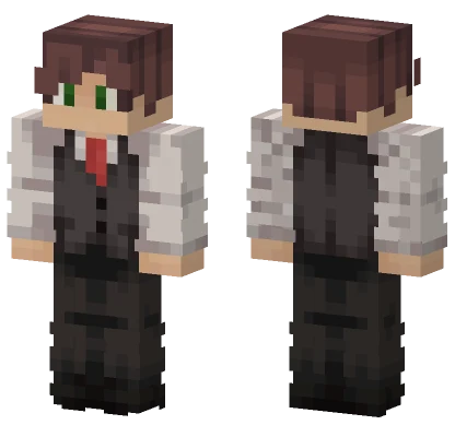 Theo Shadis Suit Minecraft skin