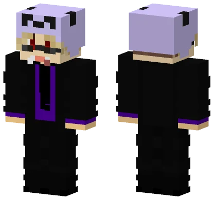 Theorionsound Violet Vampires Minecraft skin