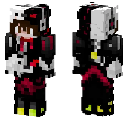 Thevidus Skin Monokuma OC Minecraft skin