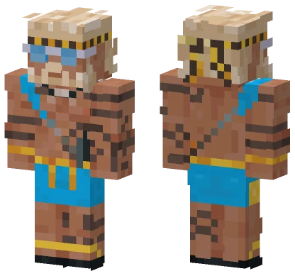 Thor Beach 2 Minecraft skin
