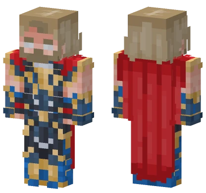Thor Odinson Love And Thunder Minecraft skin