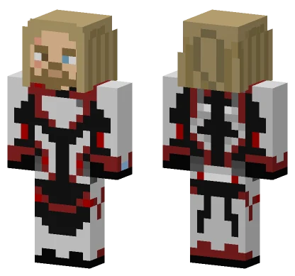 Thor Team Quantum Suit Minecraft skin