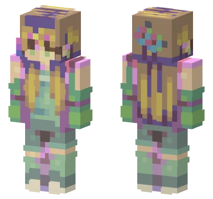 Thorns Girl Minecraft skin