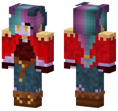 Tiefling Minecraft skin