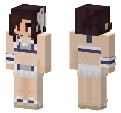Tifa Beach 3 Minecraft skin