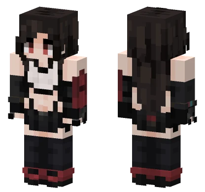 Tifa Lockhart V2 Minecraft skin
