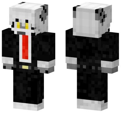Tiger Shark Tuxedo Minecraft skin