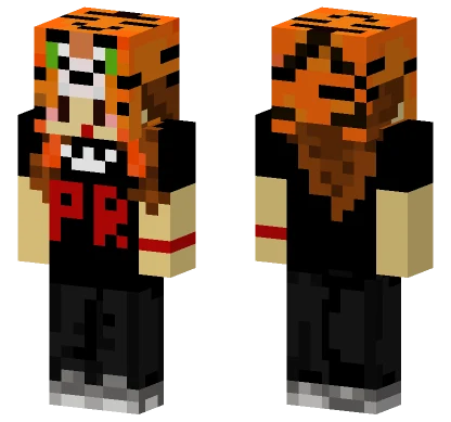 Tiger Warrior Minecraft skin