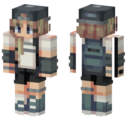 Tiina Haataja Default Summer Minecraft skin