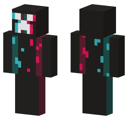 TikTok Cape Minecraft skin