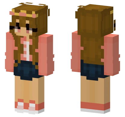Time To Pink Minecraft skin
