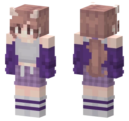 Tina PJs Minecraft skin