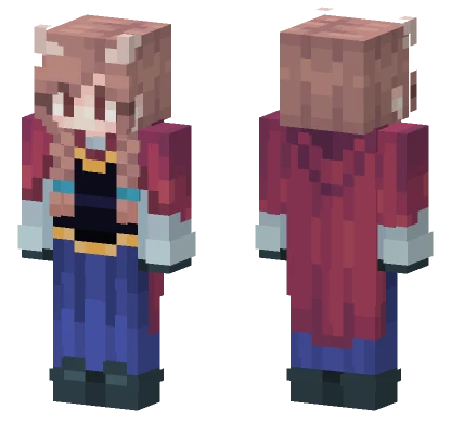 Tinakitten As Anna Minecraft skin