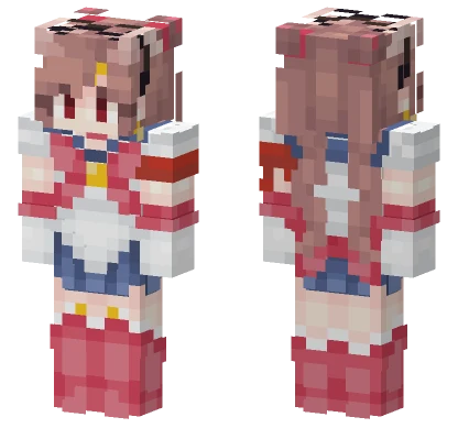 Tinakitten Sailor Moon Cosplay Minecraft skin
