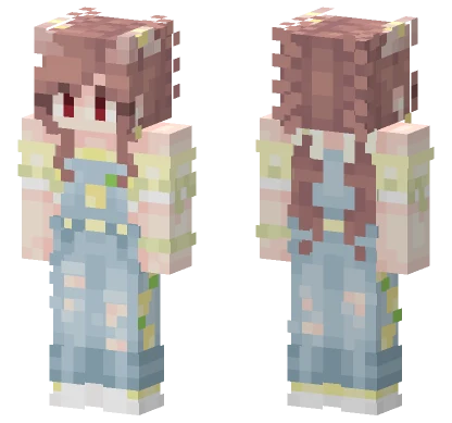 Tinakitten Yellow Lemon Outfit Minecraft skin