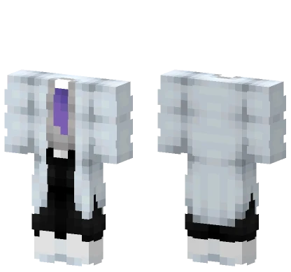 Tinted Lab Coat With Tie Minecraft skin