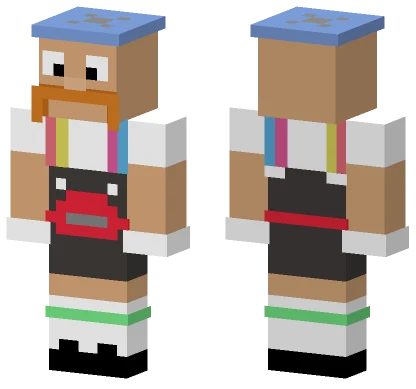 Tio Grandpa Minecraft skin