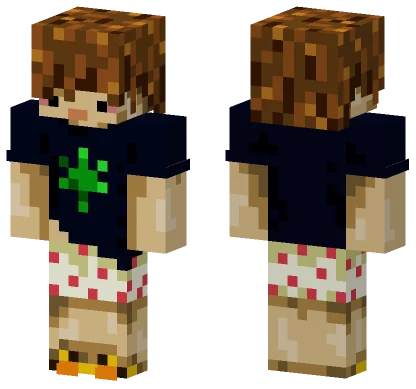 Tired Boy in Pajamas Minecraft skin