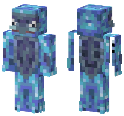 Tirtouga Pokemon Minecraft skin