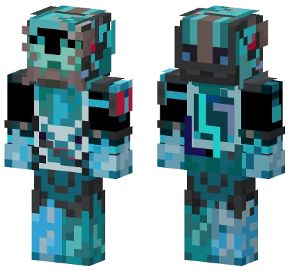 Titanfall x Miku Minecraft skin
